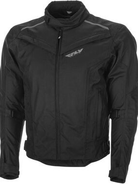 Fly Racing Men's Black Textile Performance Motorcycle Jacket